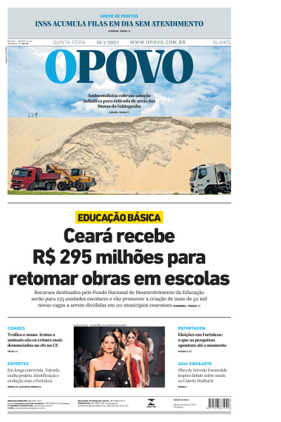 O POVO - Edição de 18 de Janeiro de 2024