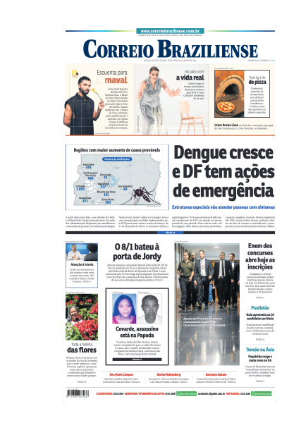 Correio Braziliense - Edição de 19 de Janeiro de 2024