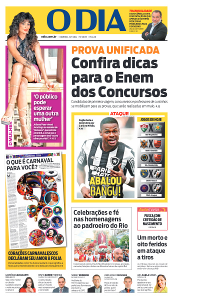 O DIA - Edição de 21 de Janeiro de 2024