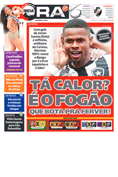 MEIA HORA - Edição de 21 de Janeiro de 2024