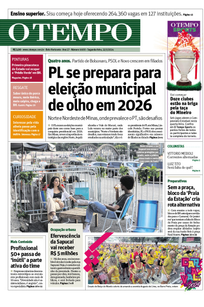 O TEMPO - Edição de 22 de Janeiro de 2024