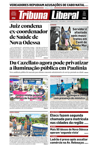Tribuna Liberal - Edição de 23 de Janeiro de 2024