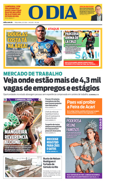 O DIA - Edição de 23 de Janeiro de 2024