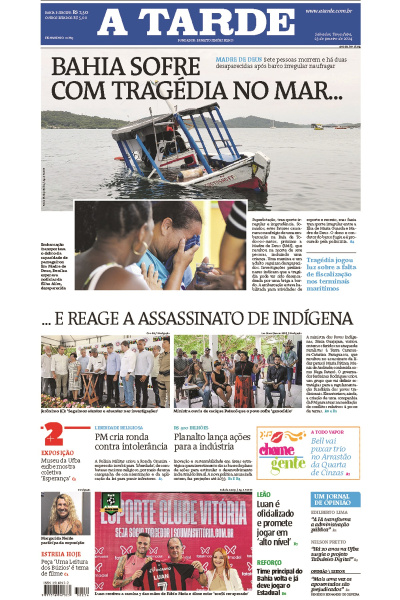 A TARDE - Edição de 23 de janeiro de 2024