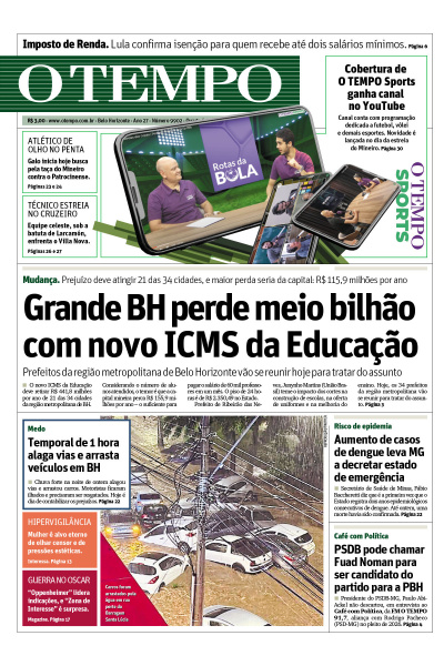 O TEMPO - Edição de 24 de Janeiro de 2024