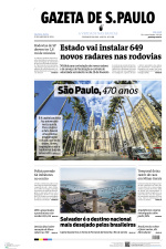 Gazeta de S. Paulo - Edição de 25 de Janeiro de 2024