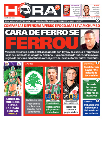 MEIA HORA - Edição de 25 de Janeiro de 2024