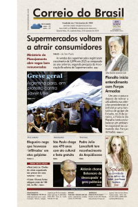 Correio do Brasil - Edição de 25 de Janeiro de 2024