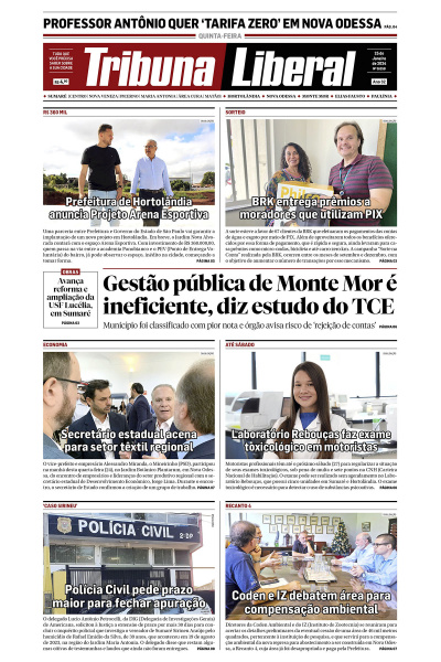 Tribuna Liberal - Edição de 25  de Janeiro de 2024