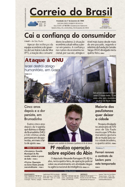 Correio do Brasil - Edição de 26 de Janeiro de 2024