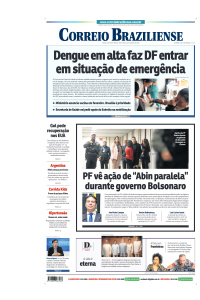 Correio Braziliense - Edição de 26 de Janeiro de 2024