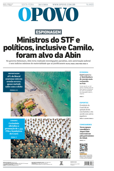 O POVO - Edição de 26 de Janeiro de 2024