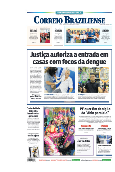 Correio Braziliense - Edição de 27 de Janeiro de 2024