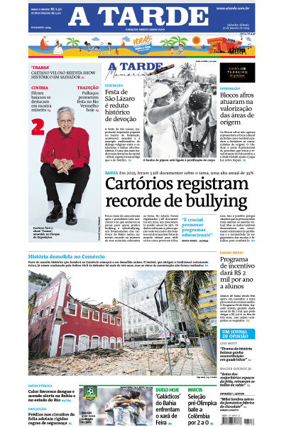 A TARDE - Edição de 27 de janeiro de 2024