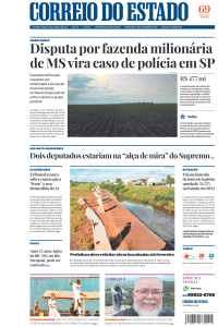 Correio do Estado - Edição de 29 de Janeiro de 2024