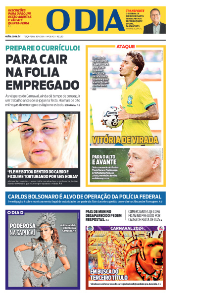O DIA - Edição de 30 de Janeiro de 2024