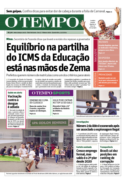 O TEMPO - Edição de 31 de Janeiro de 2024