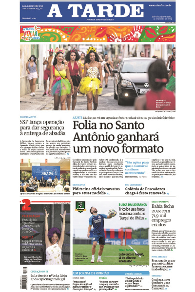 A TARDE - Edição de 31 de janeiro de 2024