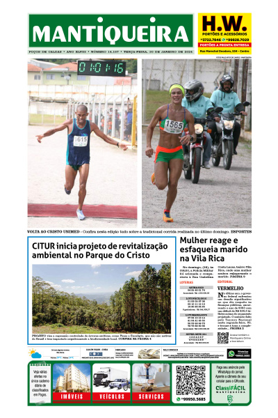 Mantiqueira - Edição de 30 de Janeiro de 2024