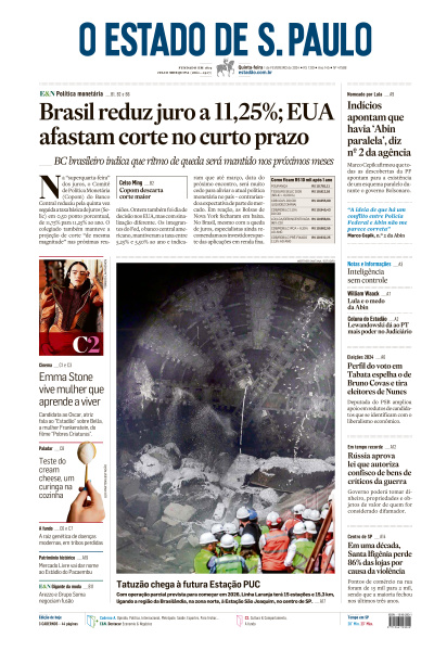 Estadão - Edição de 01 de Fevereiro de 2024