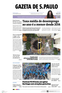 Gazeta de S. Paulo - Edição de 01 de Fevereiro de 2024