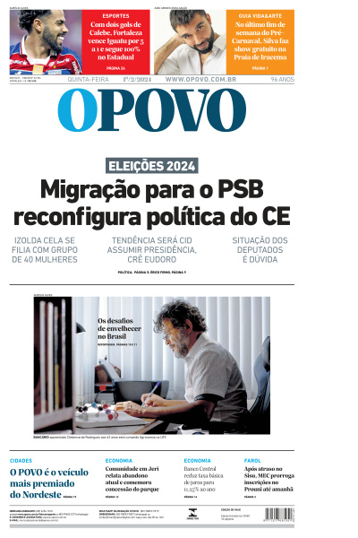 O POVO - Edição de 01 de Fevereiro de 2024