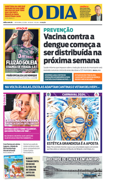 O DIA - Edição de 02 de Fevereiro de 2024