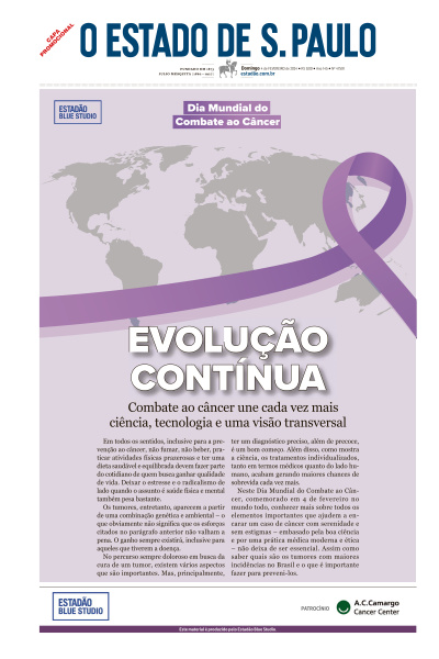 Estadão - Edição de 04 de Fevereiro de 2024