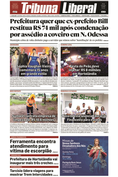 Tribuna LiberaI - Edição de 04 de Fevereiro de 2024