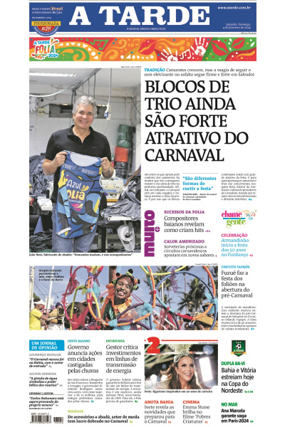 A TARDE - Edição de 04 de fevereiro de 2024