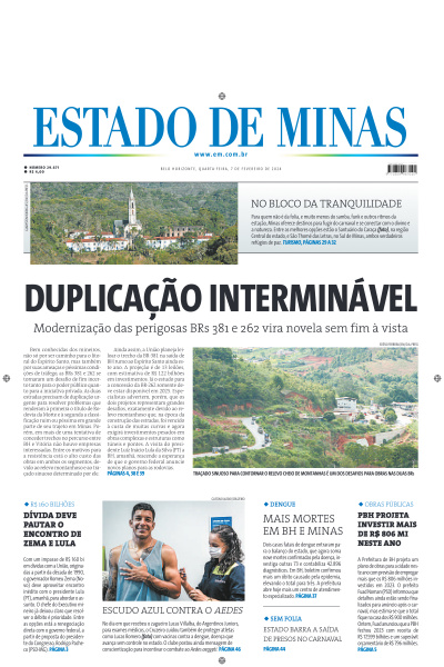 Estado de Minas - Edição de 07 de Fevereiro de 2024