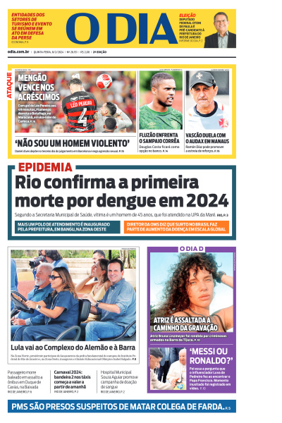 O DIA - Edição de 08 de Fevereiro de 2024