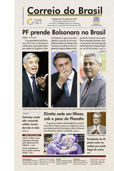 Correio do Brasil - Edição de 09 de Fevereiro de 2024