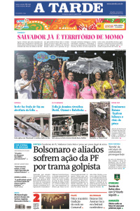 A TARDE - Edição de 09 de fevereiro de 2024