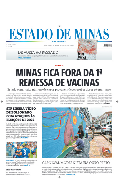 Estado de Minas - Edição de 10 de Fevereiro de 2024