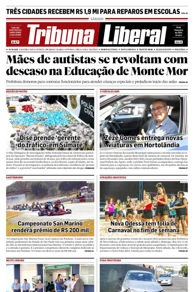 Tribuna LiberaI - Edição de 10 de Fevereiro de 2024