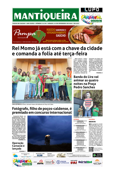 Mantiqueira - Edição de 10 de fevereiro de 2024