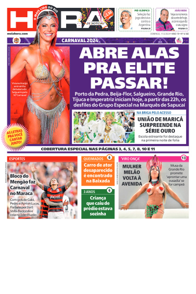 MEIA HORA - Edição de 11 de Fevereiro de 2024