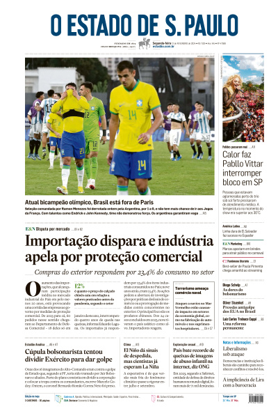Estadão - Edição de 12 de Fevereiro de 2024