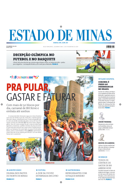 Estado de Minas - Edição de 12 de Fevereiro de 2024