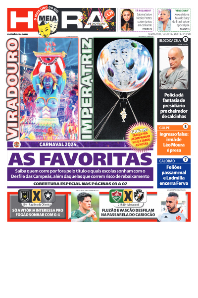 MEIA HORA - Edição de 14 de Fevereiro de 2024