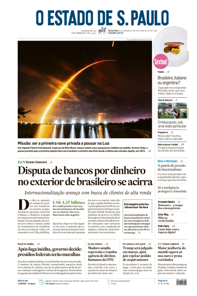 Estadão - Edição de 16 de Fevereiro de 2024