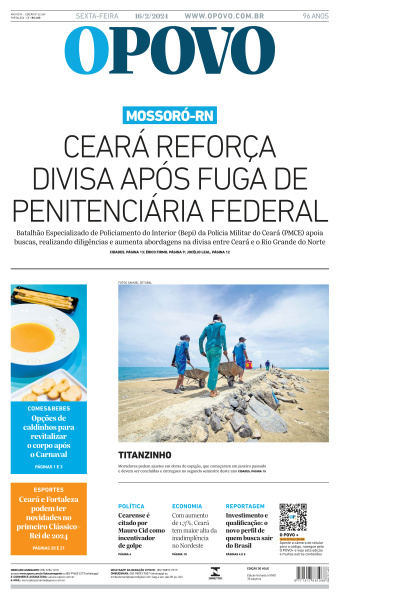 O POVO - Edição de 16 de Fevereiro de 2024