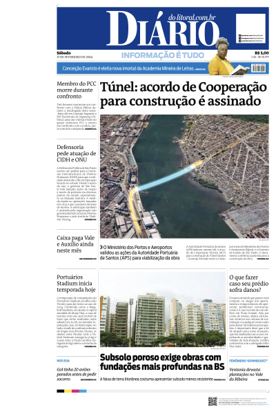 Diário do Litoral - Edição de 17 de Fevereiro de 2024