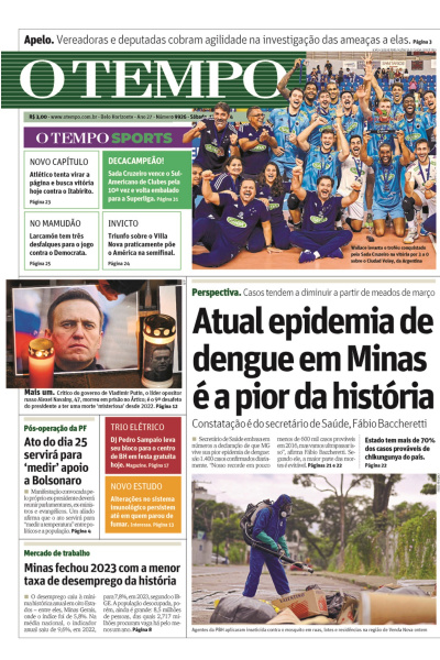 O TEMPO - Edição de 17 de Fevereiro de 2024