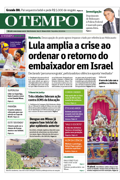 O TEMPO - Edição de 20 de Fevereiro de 2024