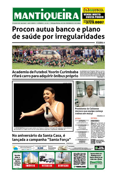 Mantiqueira - Edição de 20 de fevereiro de 2024