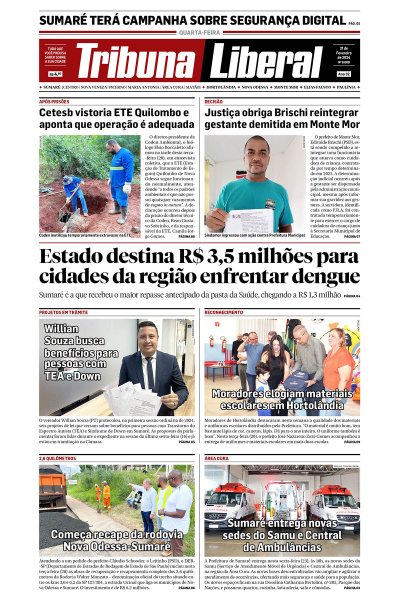 Tribuna Liberal - Edição de 21 de Fevereiro de 2024