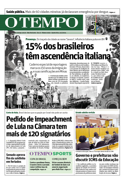 O TEMPO - Edição de 21 de Fevereiro de 2024