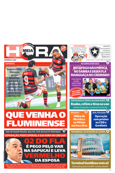 MEIA HORA - Edição de 21 de Fevereiro de 2024